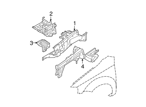 Aveo STRUCTURAL COMPONENTS & RAILS