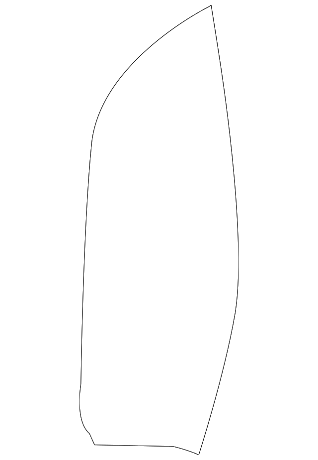 7B0-881-805-N-DE5 Деталь SEAT BACK COVER, LEFT