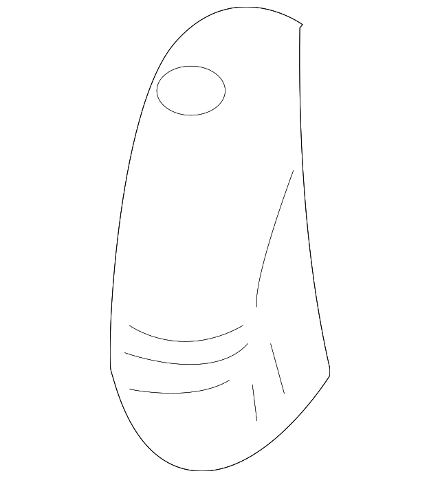 7B0-881-081-C-DE5 Деталь ARMREST, LEFT