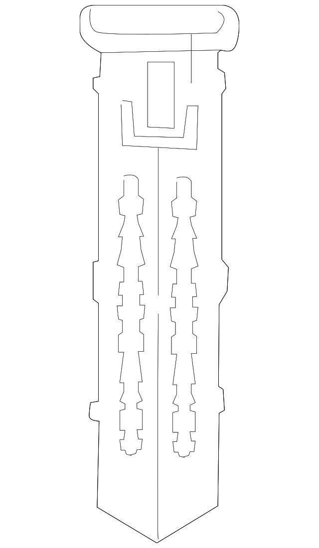 7B0-881-920-H-DE5 Деталь HEADREST GUIDE, RIGHT