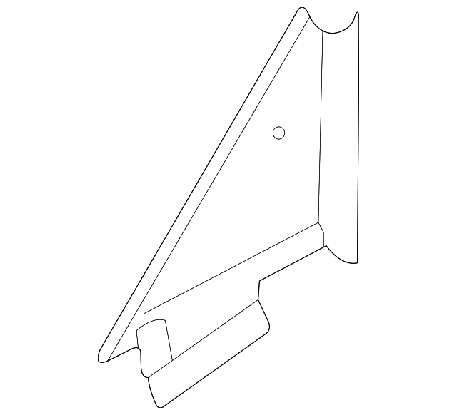 80293-7Y000 Деталь MIRROR COVER, LEFT