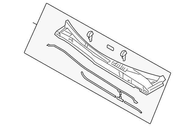 86150-3M100 Деталь COWL GRILLE