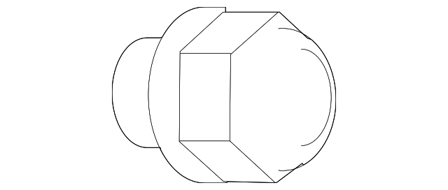 4314086Z00 Деталь WHEEL NUT