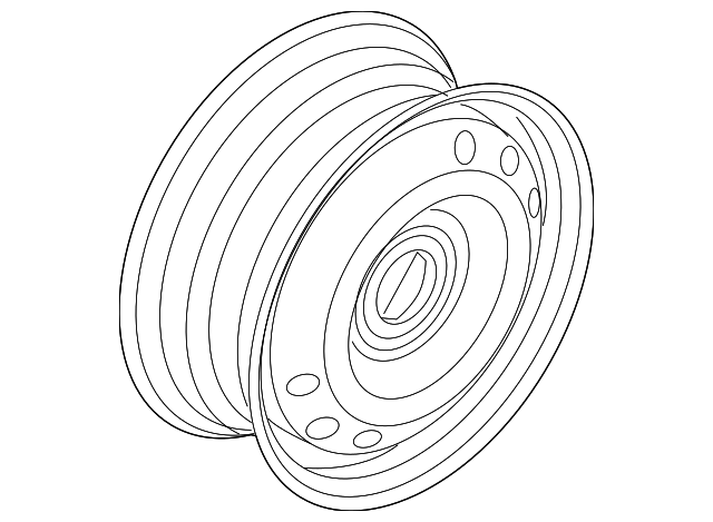 4321086Z50 Деталь WHEEL, SPARE