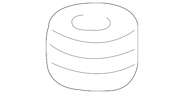 17260-PE0-670 Деталь RUBBER, MOUNTING