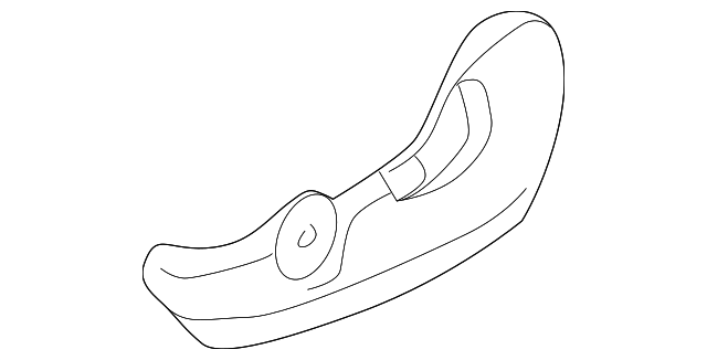 EC01881G3C22 Деталь SIDE COVER, LEFT