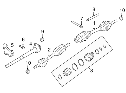 Explorer DRIVE AXLES