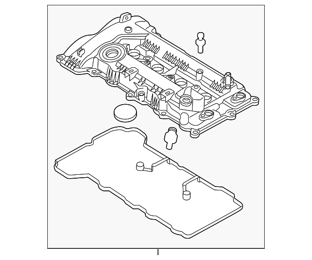 22410-2E010 Деталь VALVE COVER