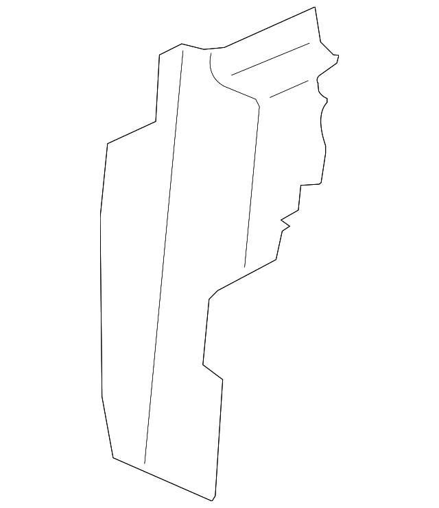 55037944AC Деталь SIDE SEAL, RIGHT