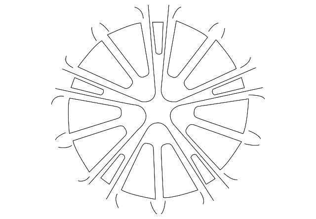 SU003-00757 Деталь WHEEL, ALLOY
