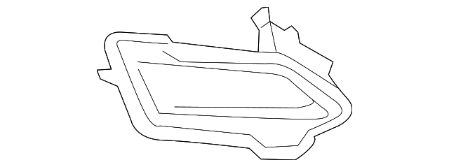 81480-0R020 REFLECTOR, RIGHT