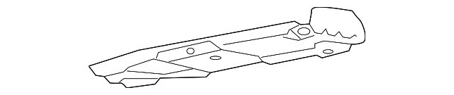 58724-0R010 LOWER COVER, LEFT