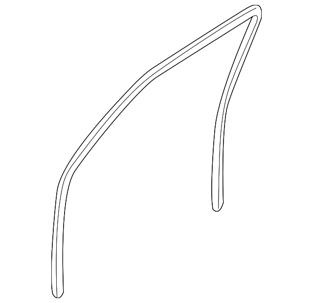 0K552-58605D Деталь RUN CHANNEL, RIGHT