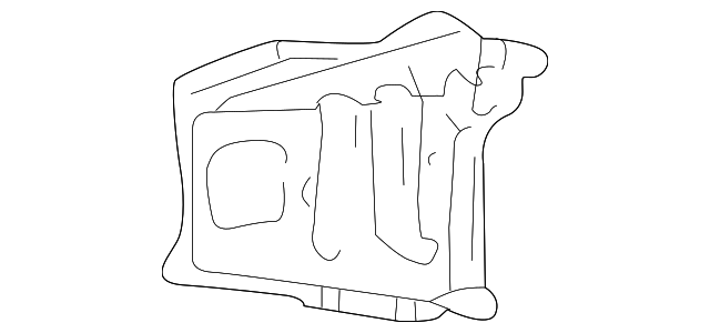 55714-34020 Деталь COWL SIDE PANEL, LEFT