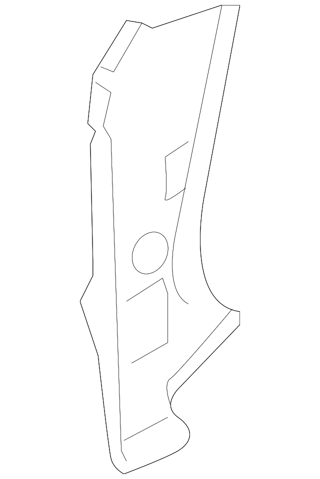 51169AG02B9P Деталь INNER HINGE PLR, RIGHT