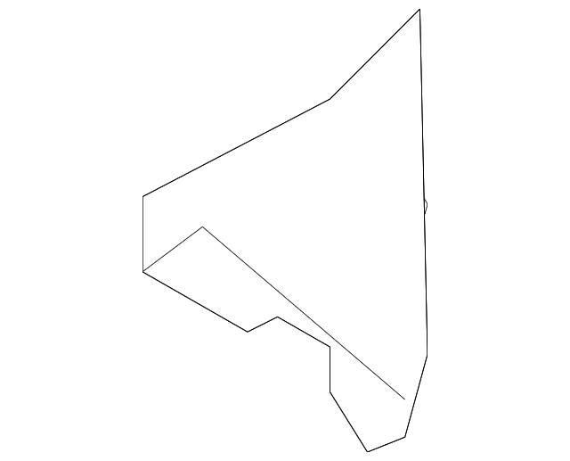 51152AG00A9P Деталь COWL SIDE PANEL, RIGHT