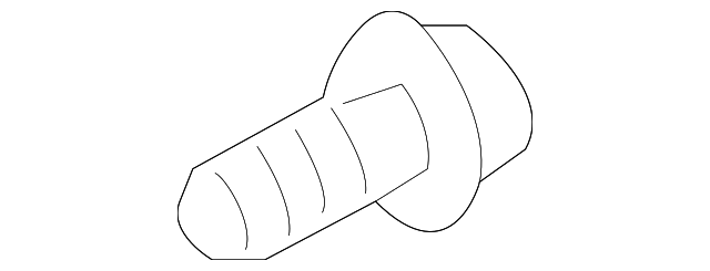 11589201 Деталь CALIPER BOLT, LEFT