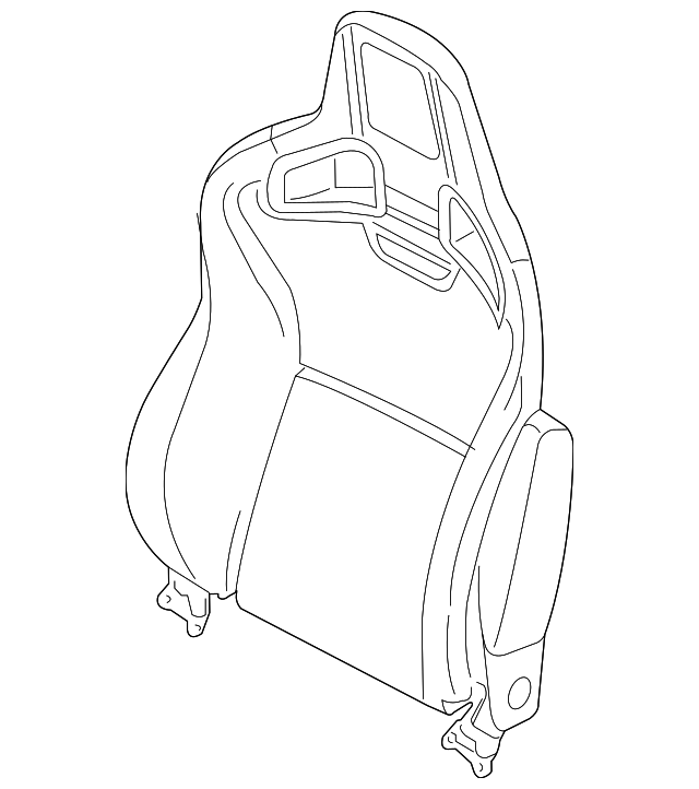 87650-6GA0D Деталь SEAT BACK ASSY