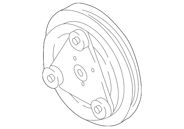 1K2NA-61L10 Деталь CLUTCH & PULLEY