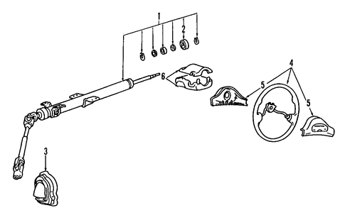Elantra STEERING COLUMN