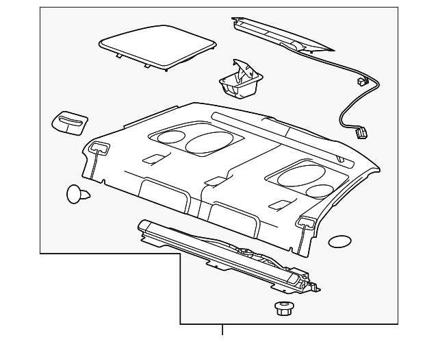 26203776 Деталь PKG TRAY TRIM
