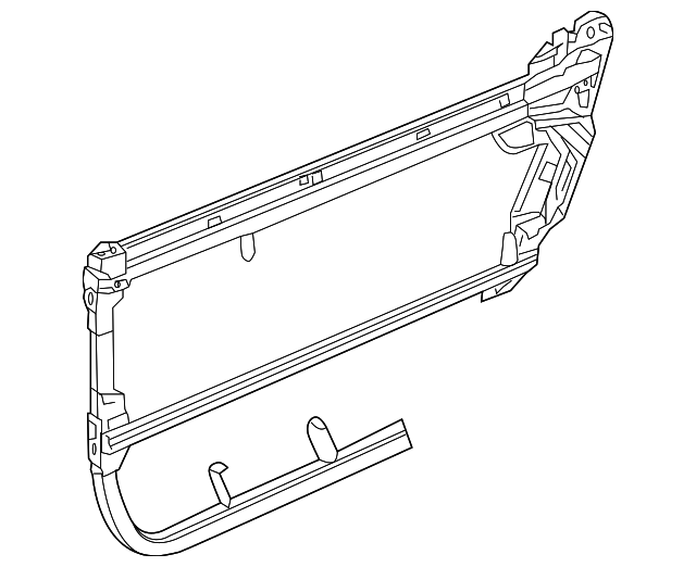 451-721-01-00 Деталь DOOR FRAME ASSY, LEFT