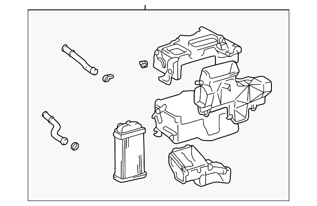 87150-0C011 Деталь HEATER ASSY