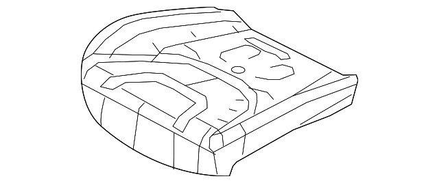 68091753AD Деталь SEAT CUSHION PAD, LEFT
