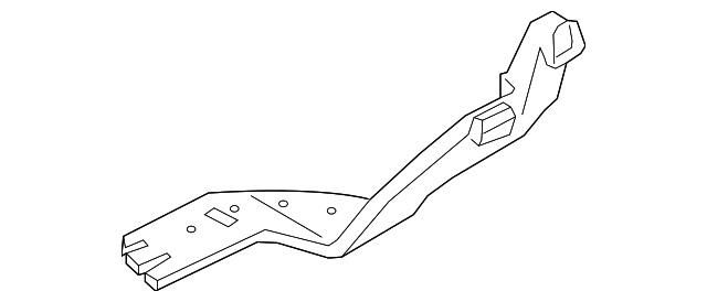 97360-2T000 Деталь REAR DUCT, LEFT