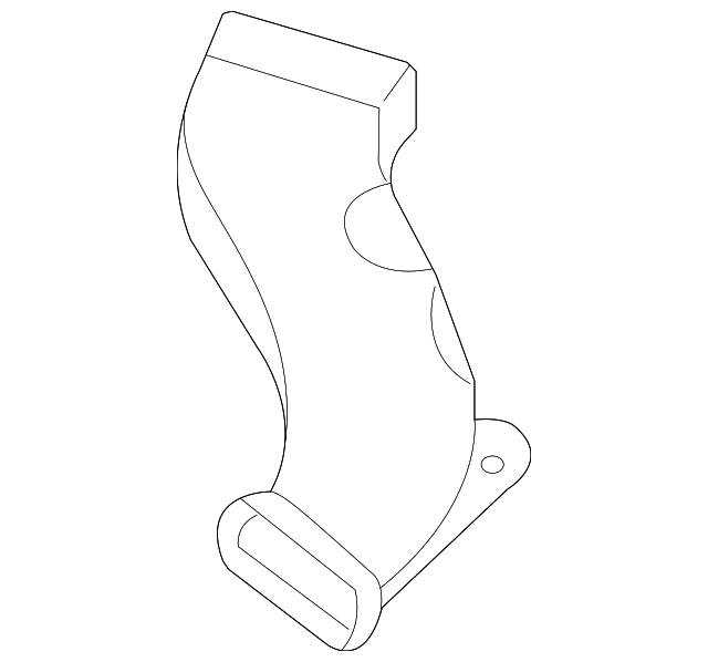 97390-4U000 Деталь DEFROSTER DUCT, RIGHT