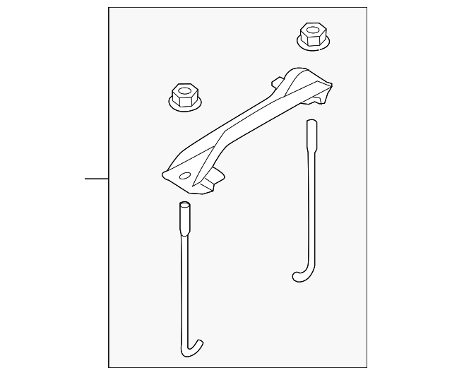 37160-4D100 Деталь HOLD DOWN
