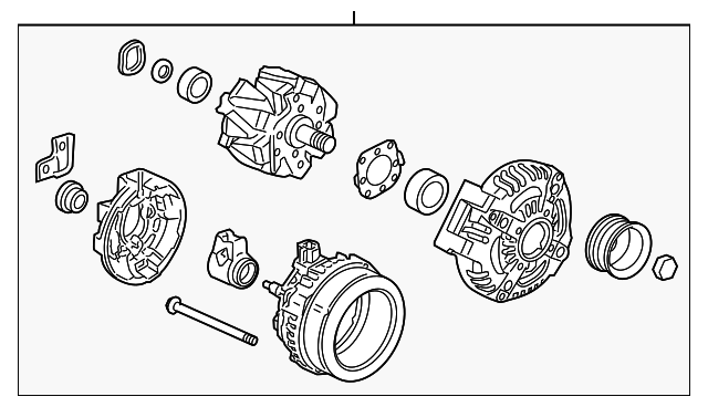31100-R8A-A01 Деталь ALTERNATOR ASSY. (CSJ89) (DENSO)