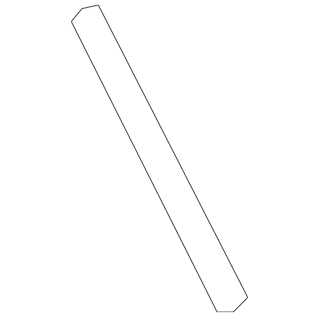 51-13-9-801-545 Деталь FRONT MOLDING, LEFT