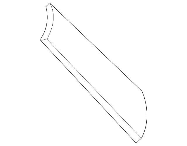 51-13-9-801-547 Деталь REAR MOLDING, LEFT