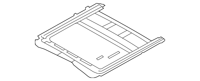 81620-3M000 Деталь SUNROOF FRAME