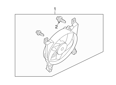 QX56 CONDENSER FAN