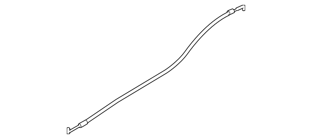 81492-3F000 LOCK CABLE, RIGHT