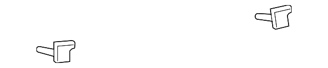 64827-60040 Деталь LIFT GATE GLASS UPPER CLIP, RIGHT