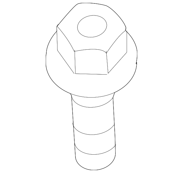 N-910-569-01 Деталь SEAT TRACK BOLT, LEFT