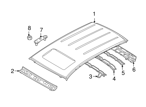 CX-9 ROOF & COMPONENTS