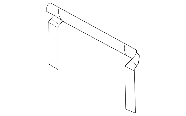 MDA01-50180A LICENSE MOUNT BRACKET