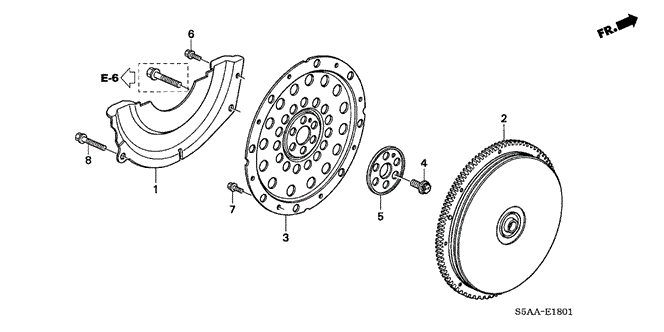 CIVIC SEDAN FLYWHEEL (CVT)