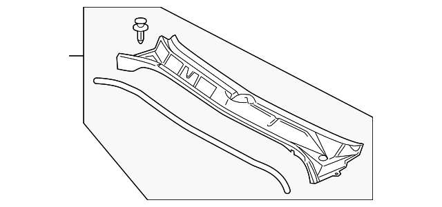 55708-0C060 COWL GRILLE