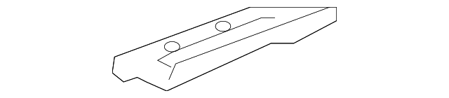 55729-0C010 COWL TOP PANEL REINFORCEMENT, LEFT