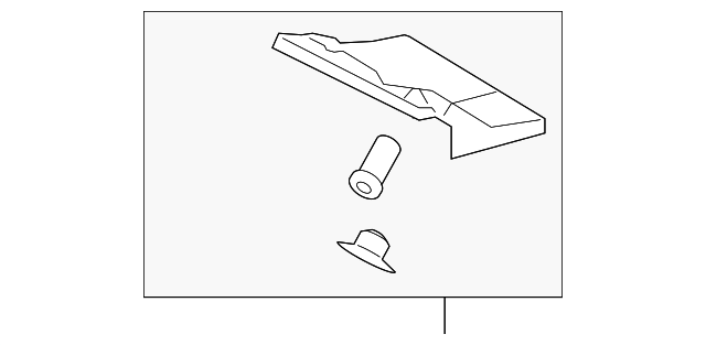 55214-0C010 INSULATOR PAD, LEFT
