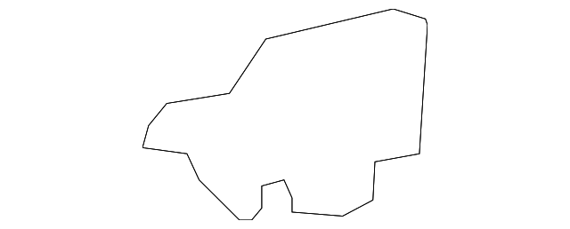 55791-0C010 DUCT COVER, RIGHT