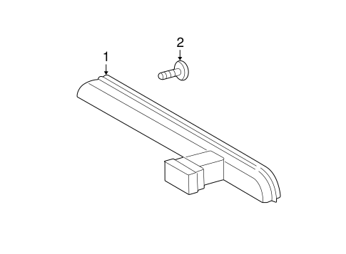 C240 HIGH MOUNTED STOP LAMP 2