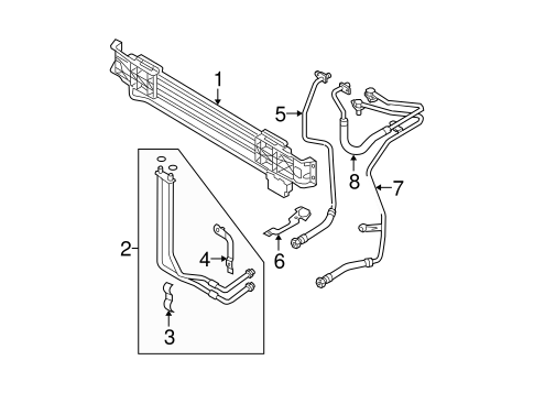 Passat TRANS OIL COOLER