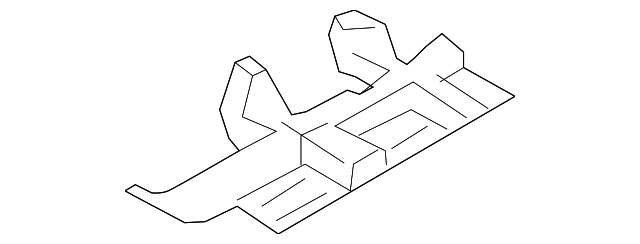 G4321-JF0MA Деталь FRONT FLOOR PAN, LEFT