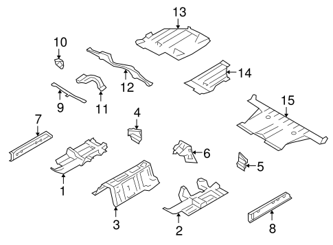 GT-R FLOOR & RAILS